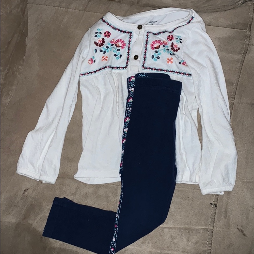 Carters Outfit-Girls 4T